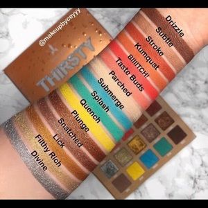 Thirsty eyeshadow palette